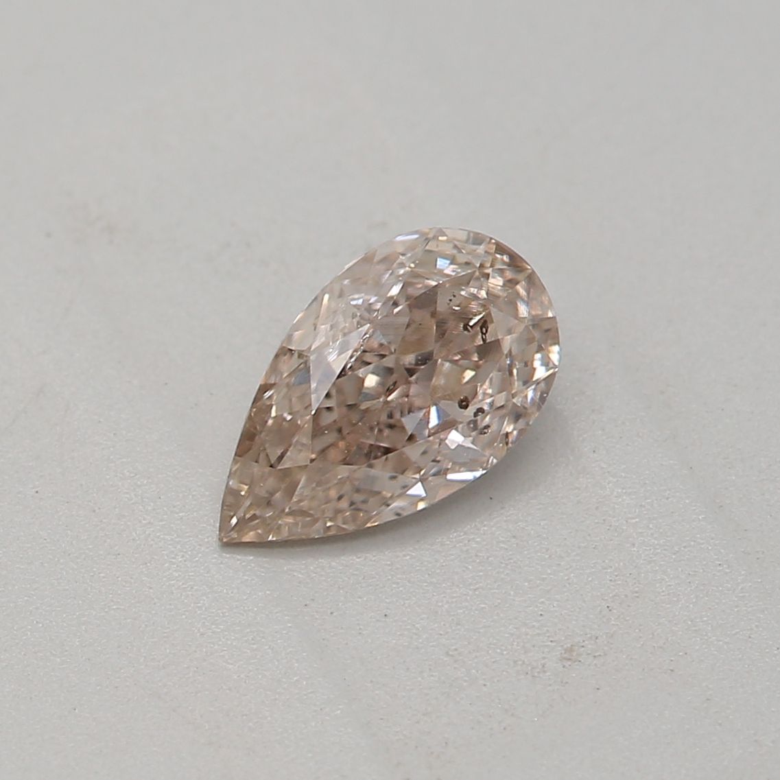 Diament 0.34 ct Fancy Light Pinkish Brown/SI2