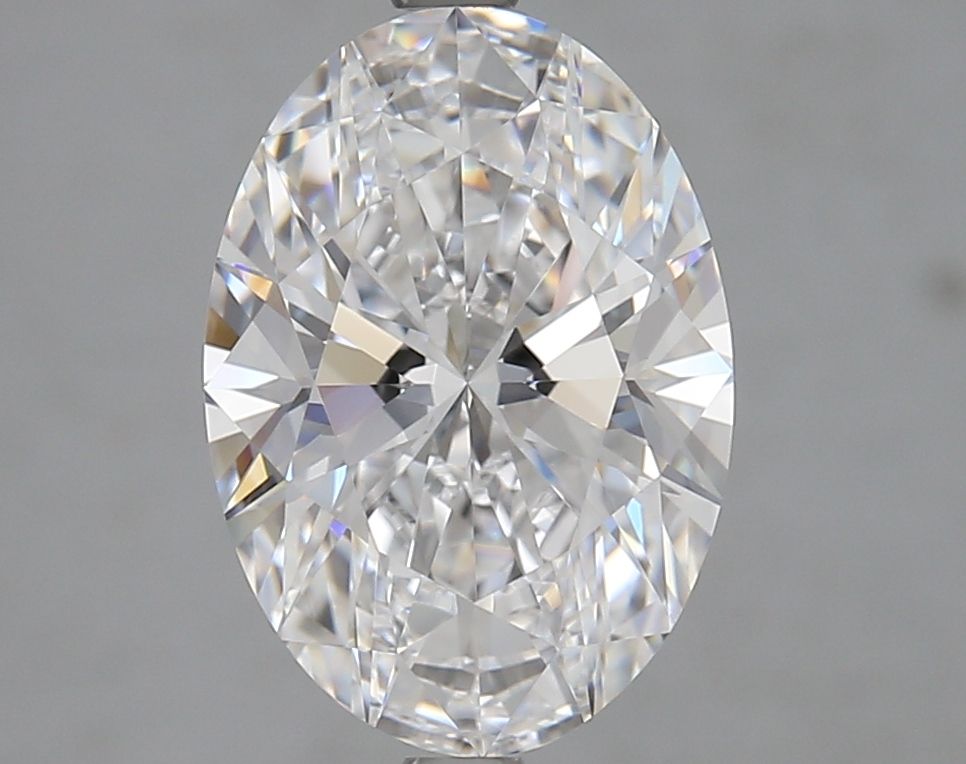 3.58 ct. oval Lab Grown Diamond front image