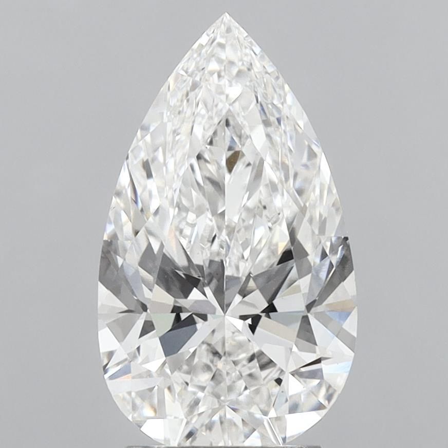 3.01 ct. pear Lab Grown Diamond front image