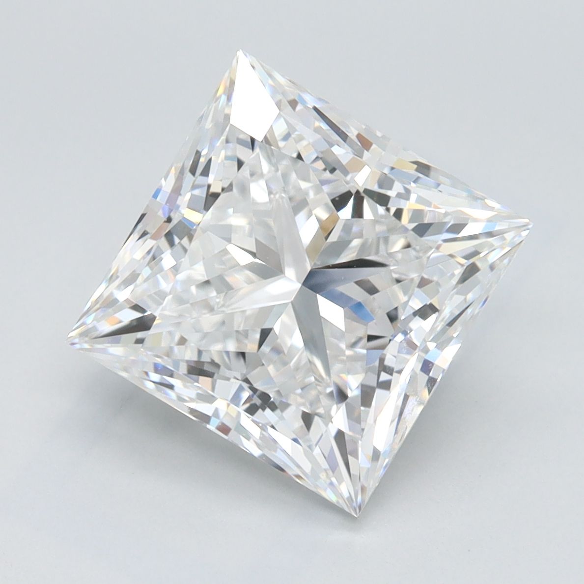 3.79 ct. princess Lab Grown Diamond front image