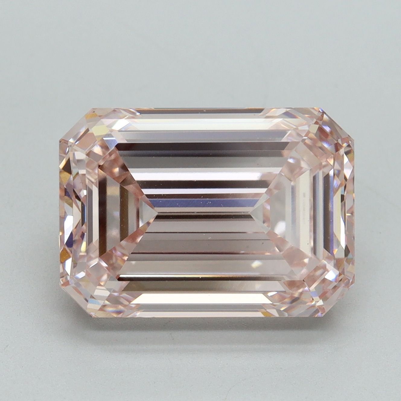 7.67 ct. emerald Lab Grown Diamond front image