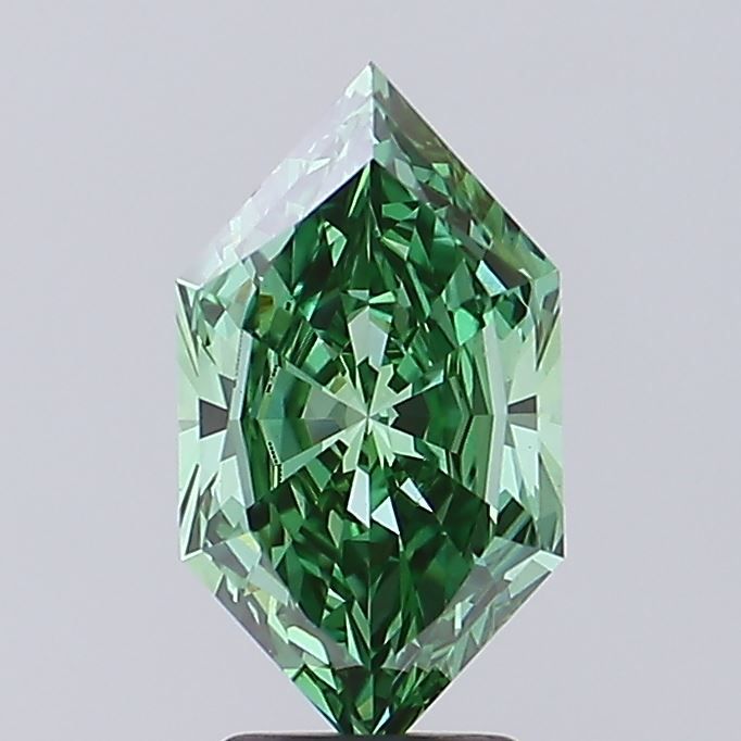 3.09 ct lab-grown Hexagonal Diamond