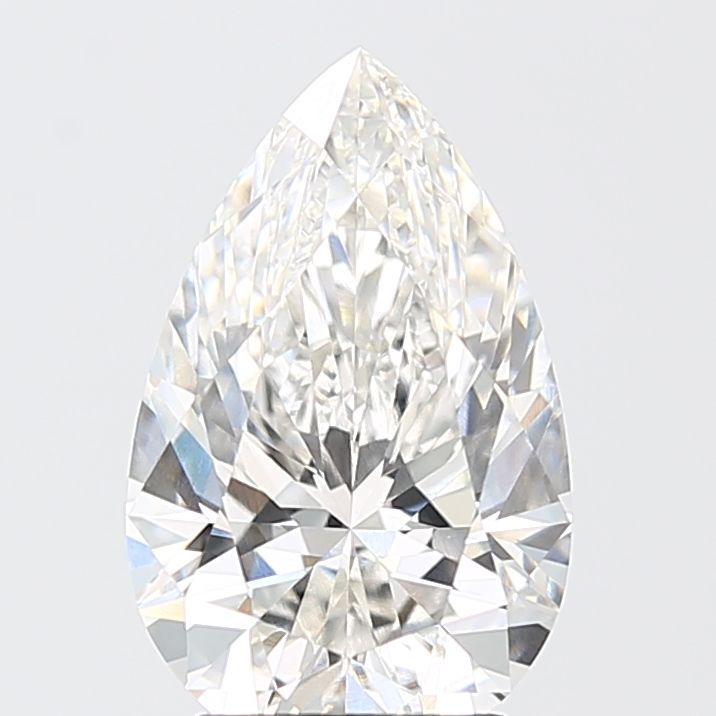 3.02 ct. pear Lab Grown Diamond front image