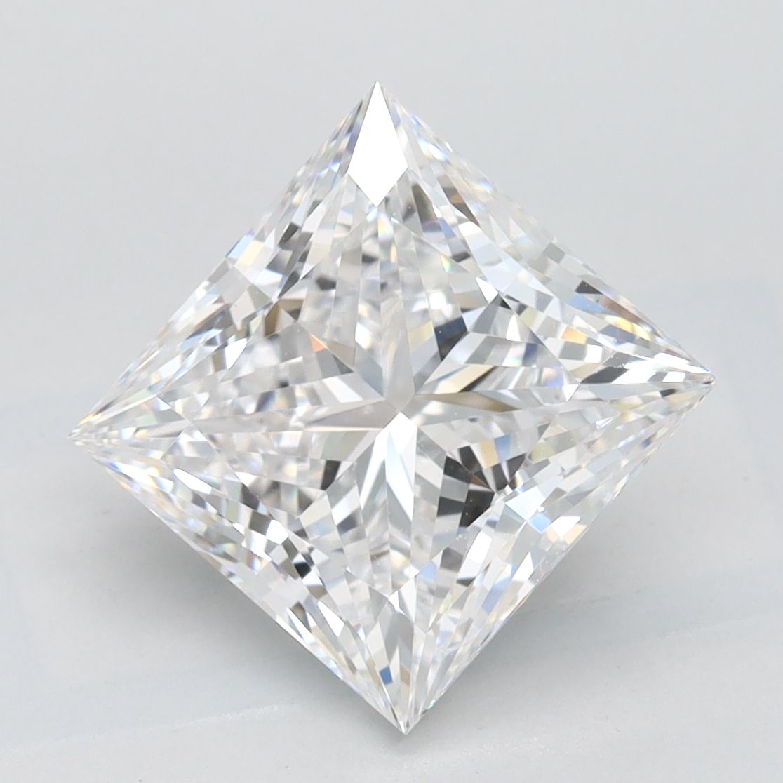 2.92 ct. princess Lab Grown Diamond front image