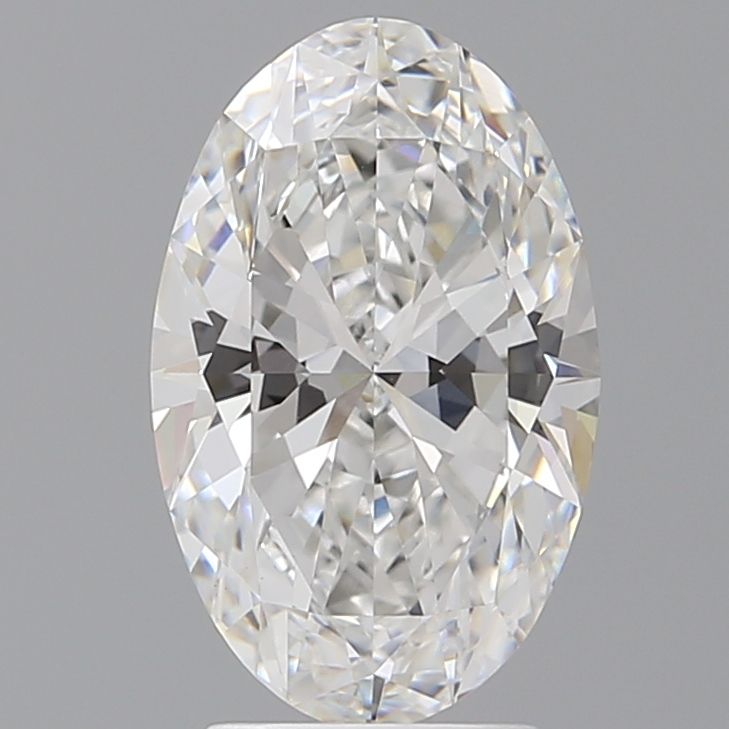3.10 ct. oval Lab Grown Diamond front image