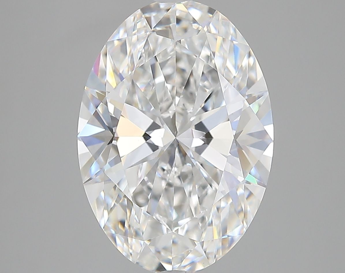 5.02 ct. oval Lab Grown Diamond front image