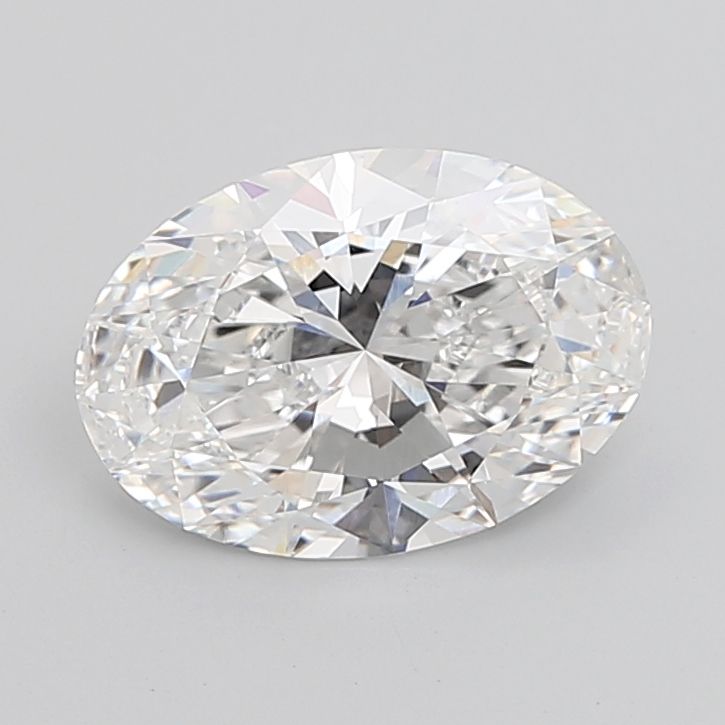 6.05 ct. oval Lab Grown Diamond front image