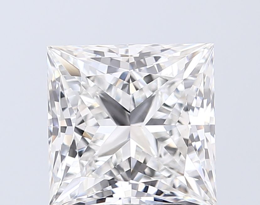 5.24 ct. princess Lab Grown Diamond front image