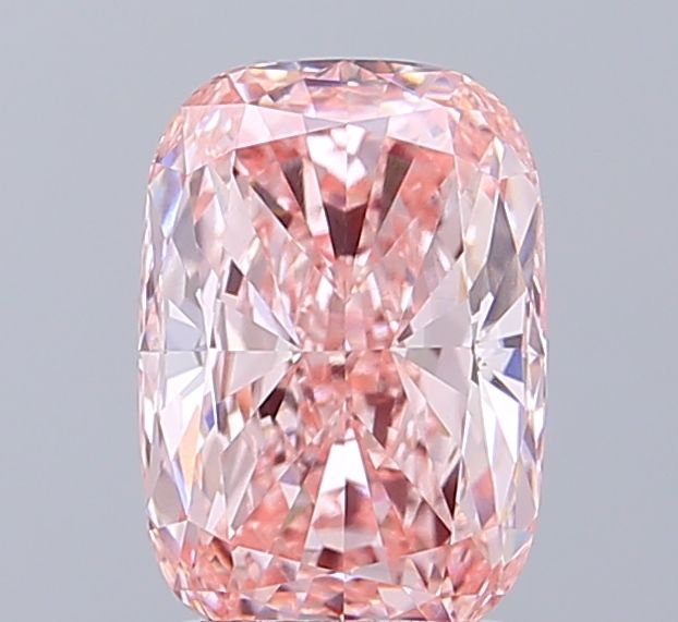 2.04 CT Fancy Intense Pink CUSHION MODIFIED
