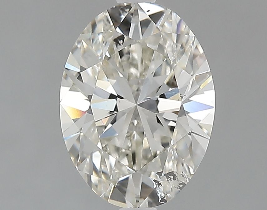 2.01 ct. oval Lab Grown Diamond front image