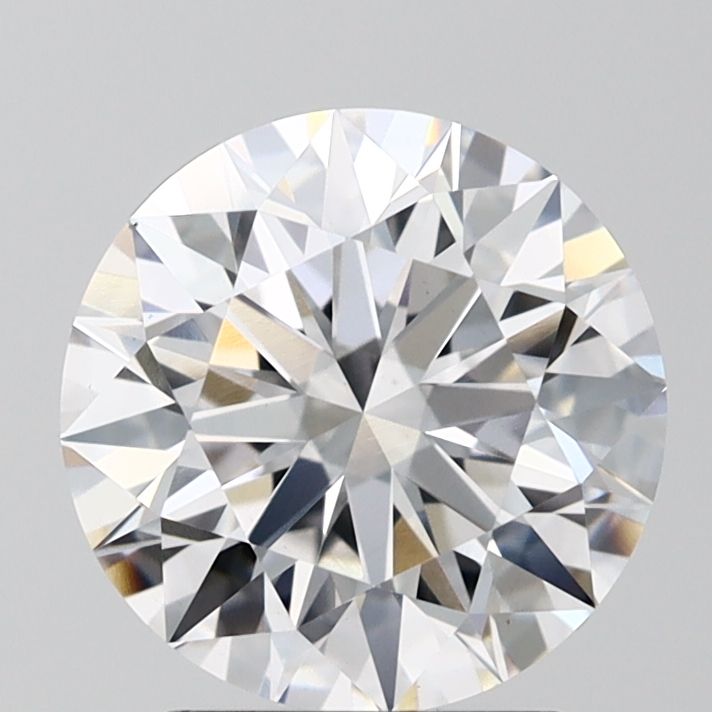 2.70 ct. round Lab Grown Diamond front image