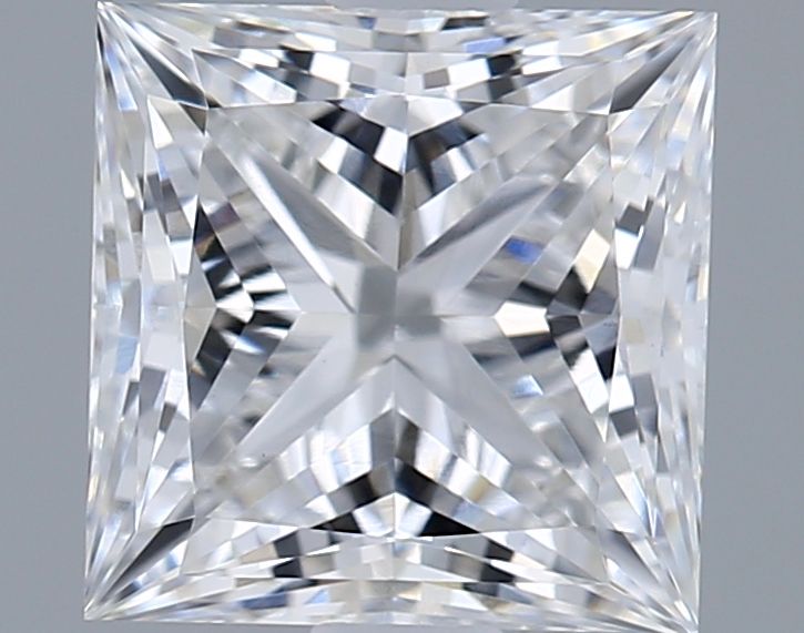 1.23 ct lab-grown Princess Diamond