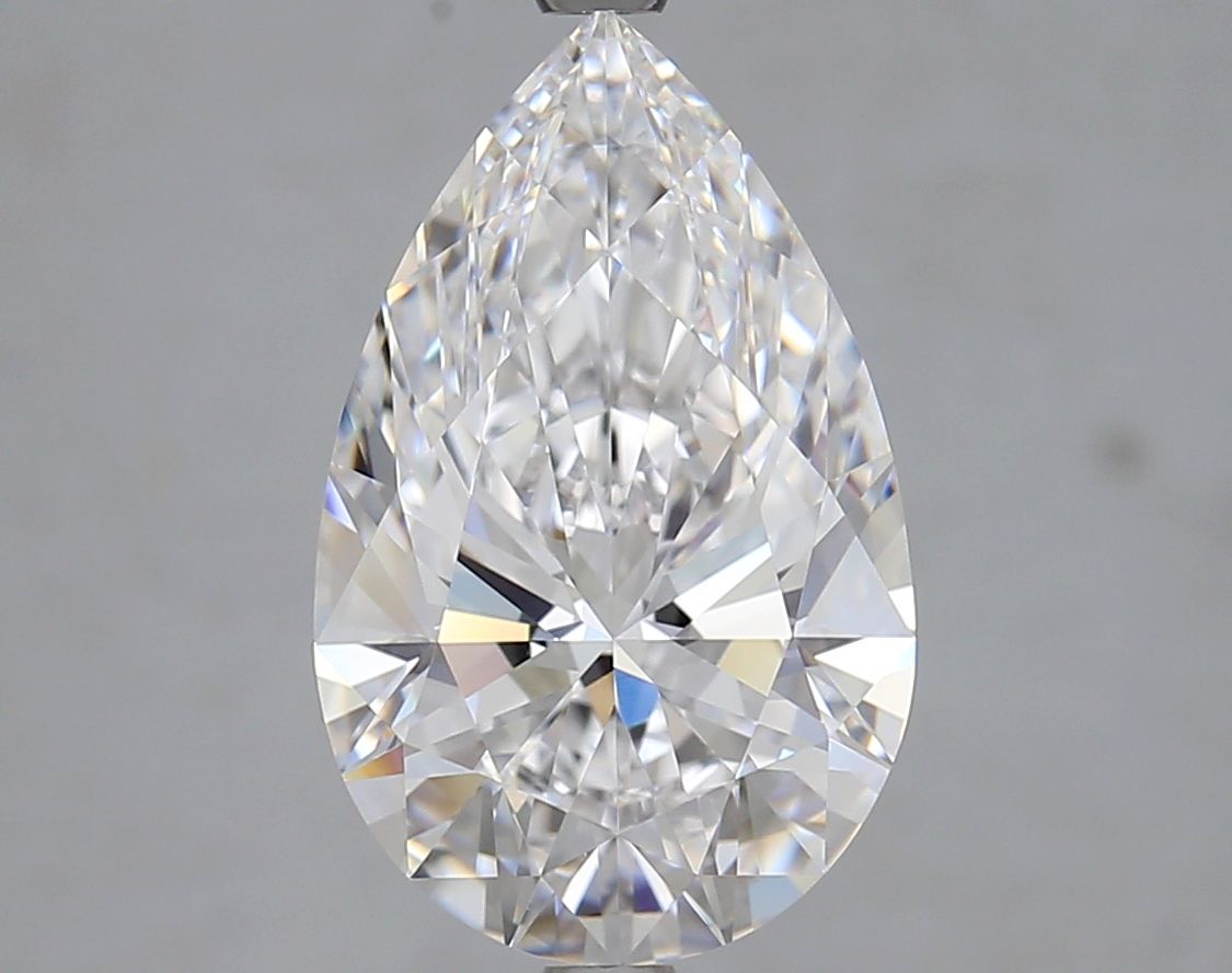 4.14 ct. pear Lab Grown Diamond front image