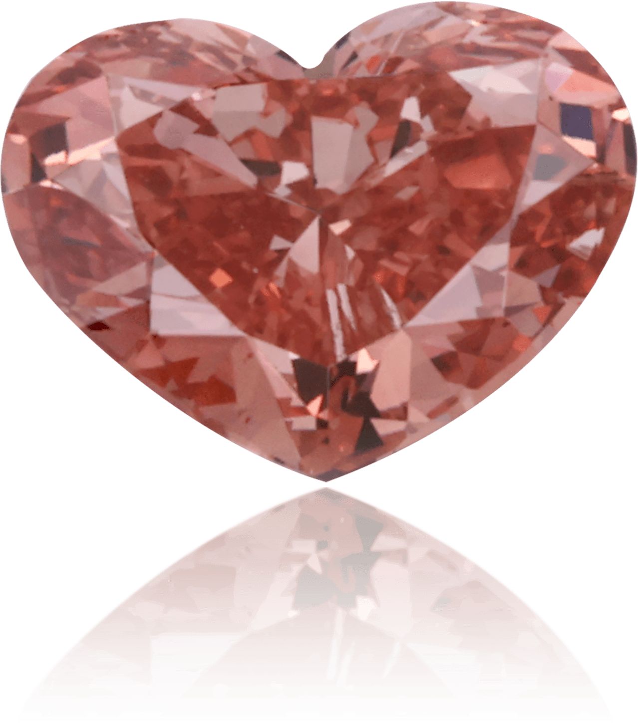 Diament 0.41 ct Fancy Deep Orangey Pink/VS2