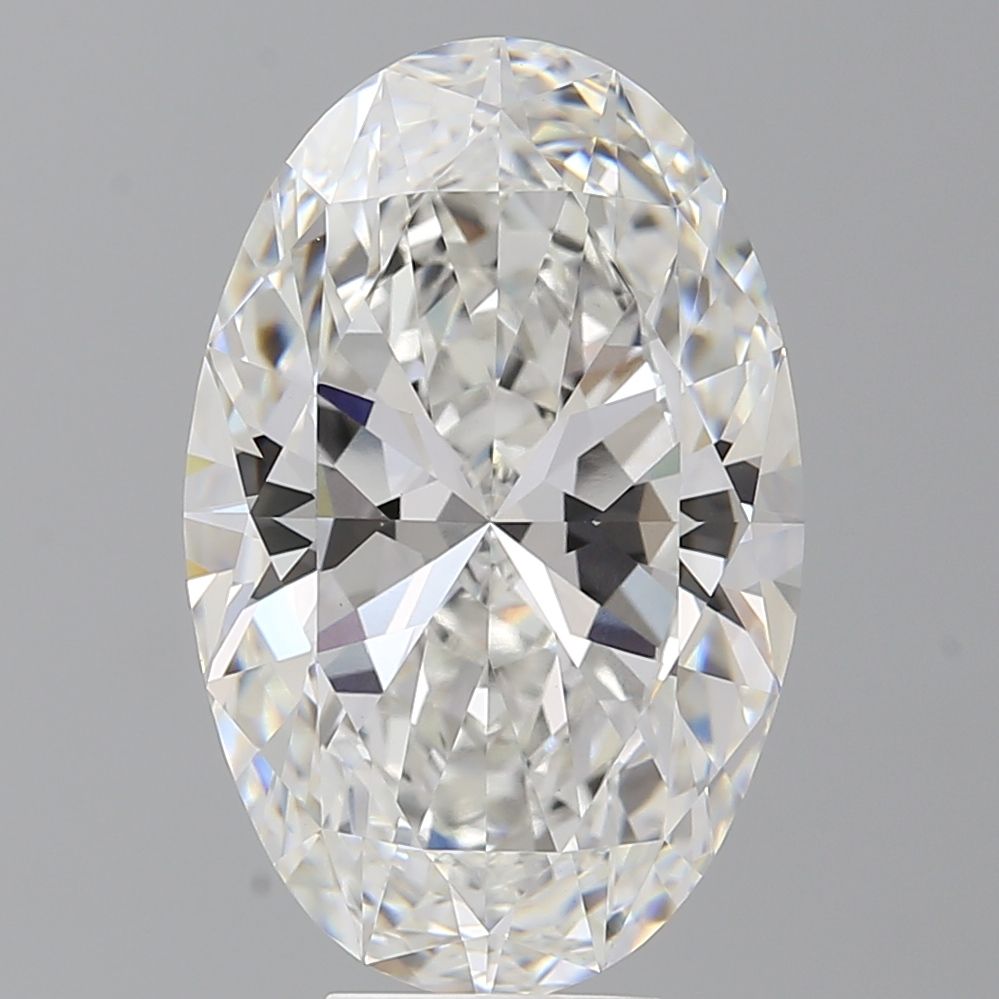 7.58 ct. oval Lab Grown Diamond front image