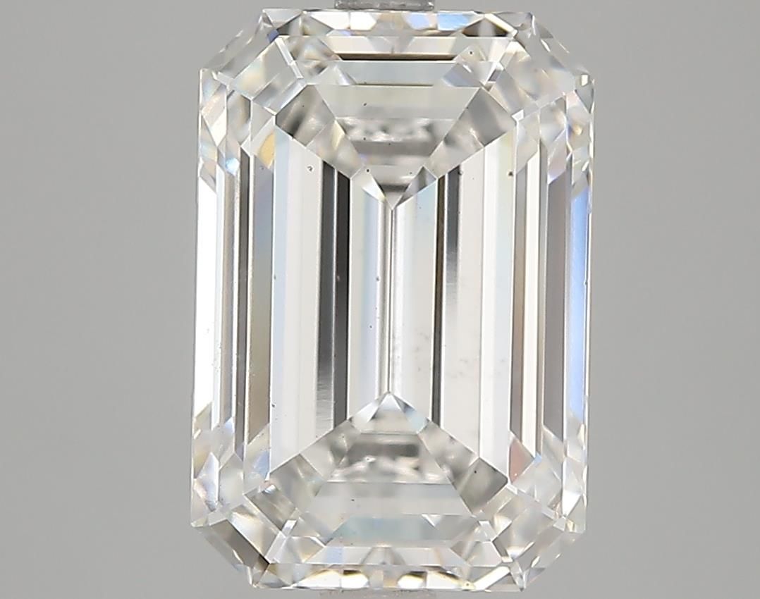 4.57 ct. emerald Lab Grown Diamond front image