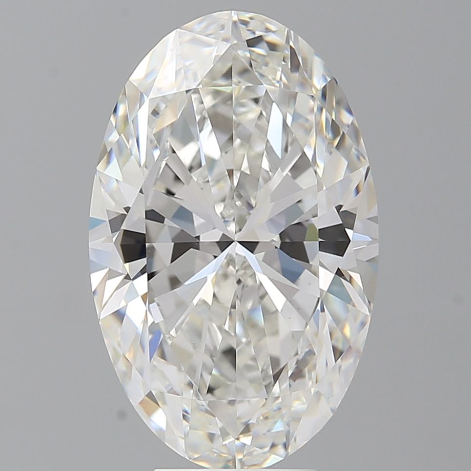 7.07 ct. oval Lab Grown Diamond front image