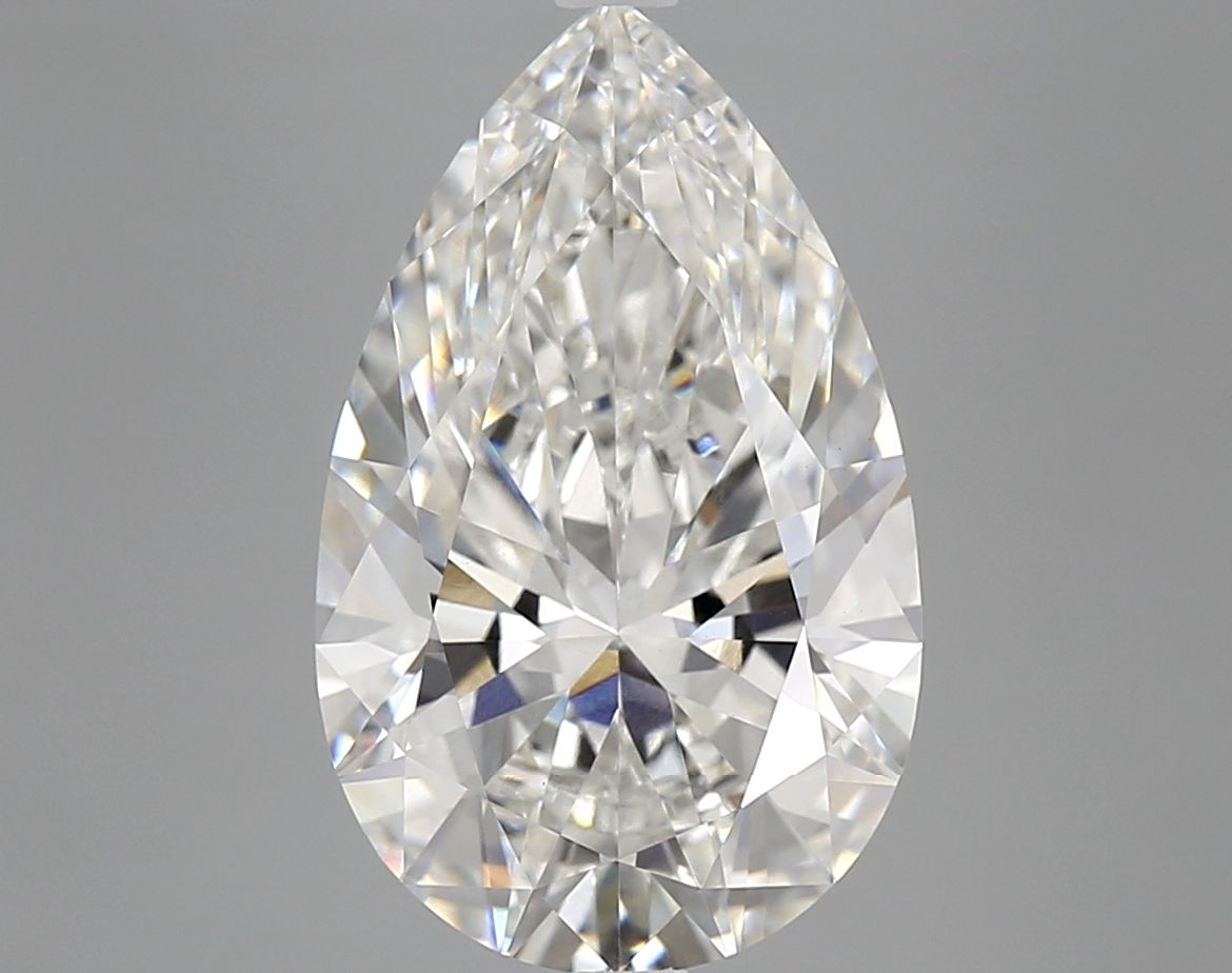 5.21 ct. pear Lab Grown Diamond front image
