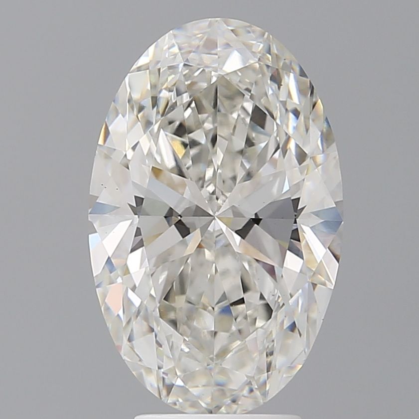4.57 ct. oval Lab Grown Diamond front image