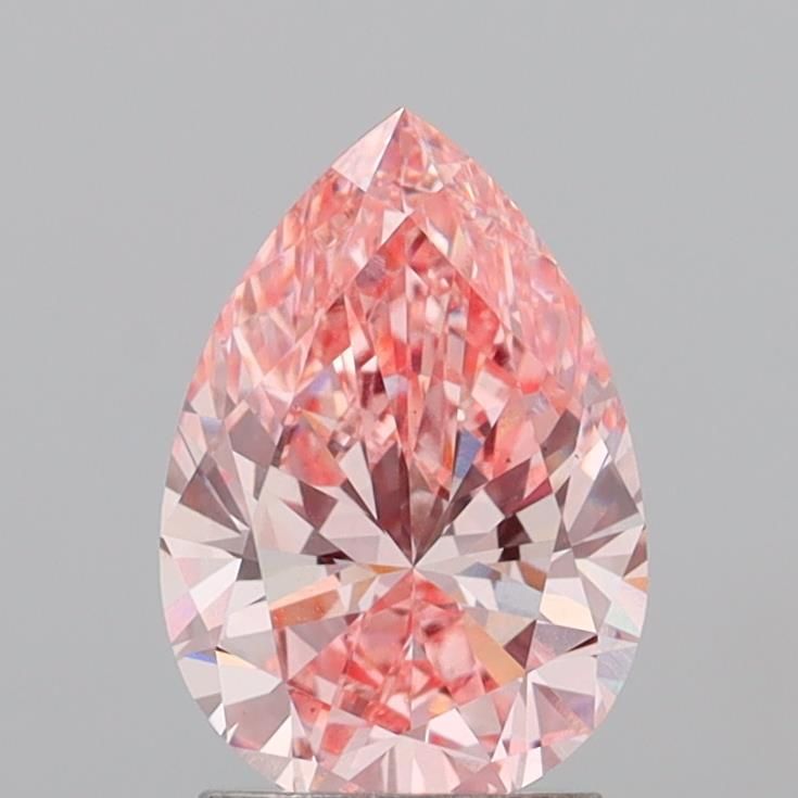 2.03 CT Fancy Vivid Pink PEAR