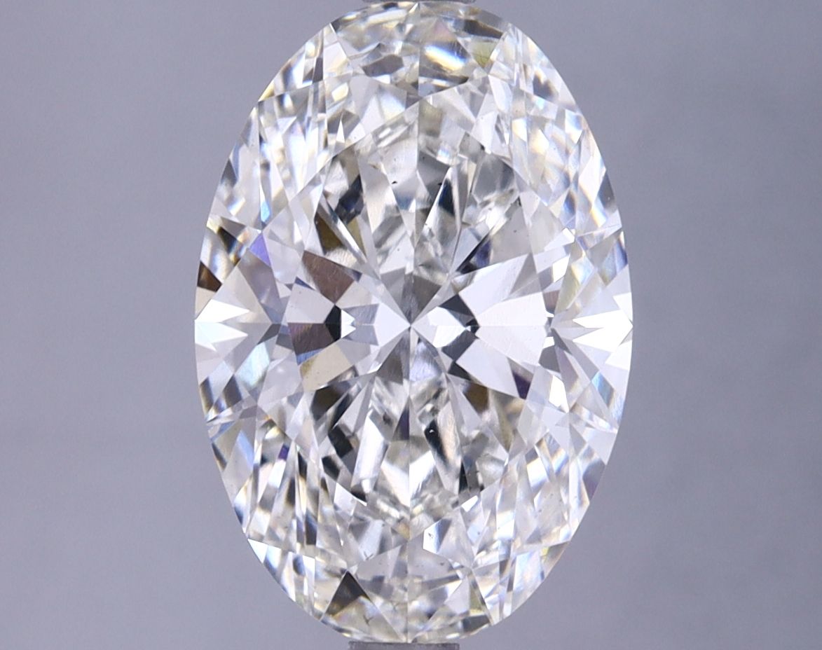 3.53 ct. oval Lab Grown Diamond front image