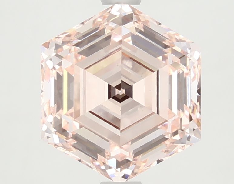 3.06 ct lab-grown Hexagonal Diamond