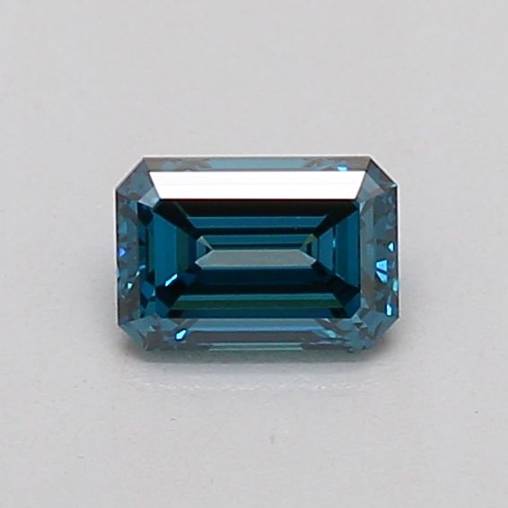 0.26 CT Fancy Vivid Blue EMERALD