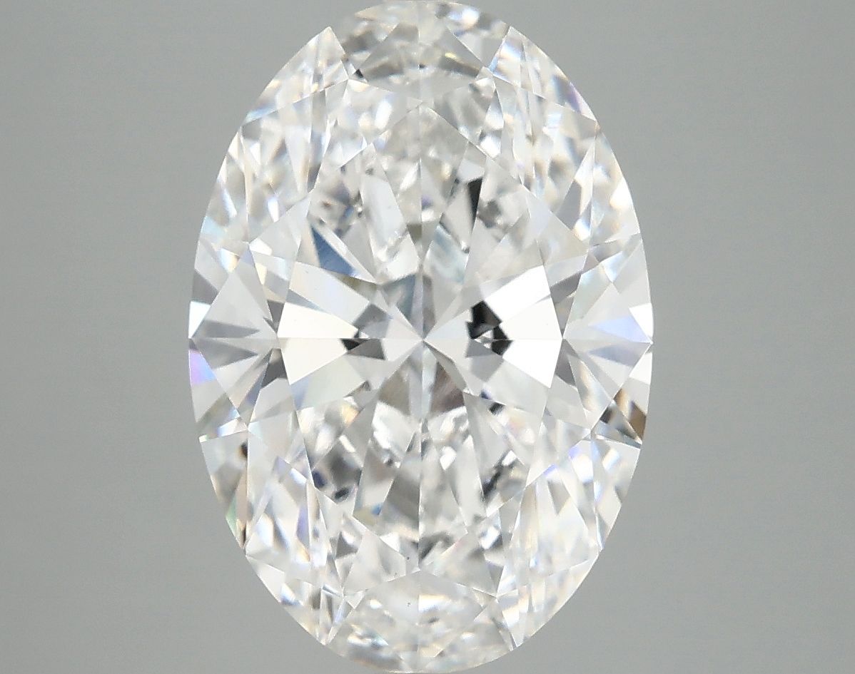 4.90 ct. oval Lab Grown Diamond front image