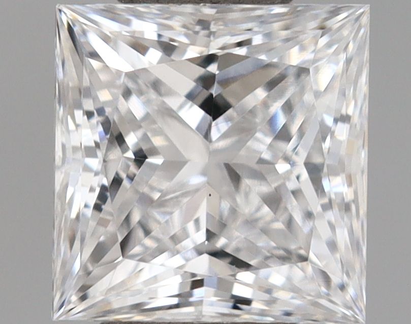 0.65 ct lab-grown Princess Diamond