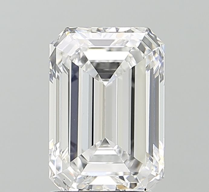2.56 ct. emerald Lab Grown Diamond front image