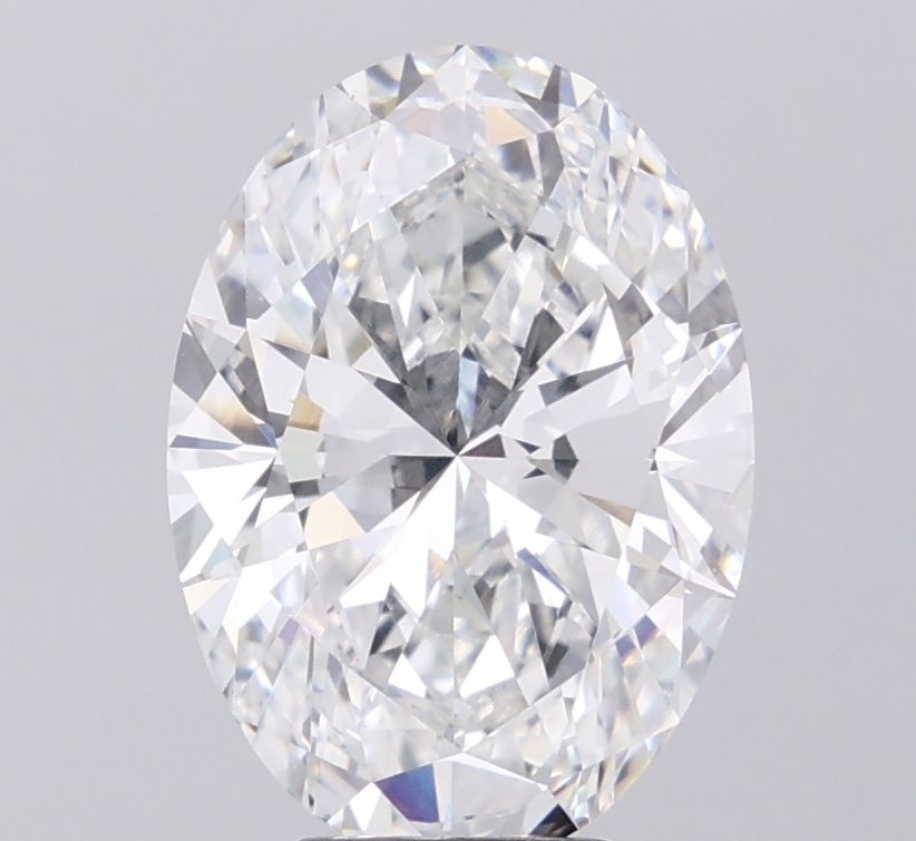 5.00 ct. oval Lab Grown Diamond front image