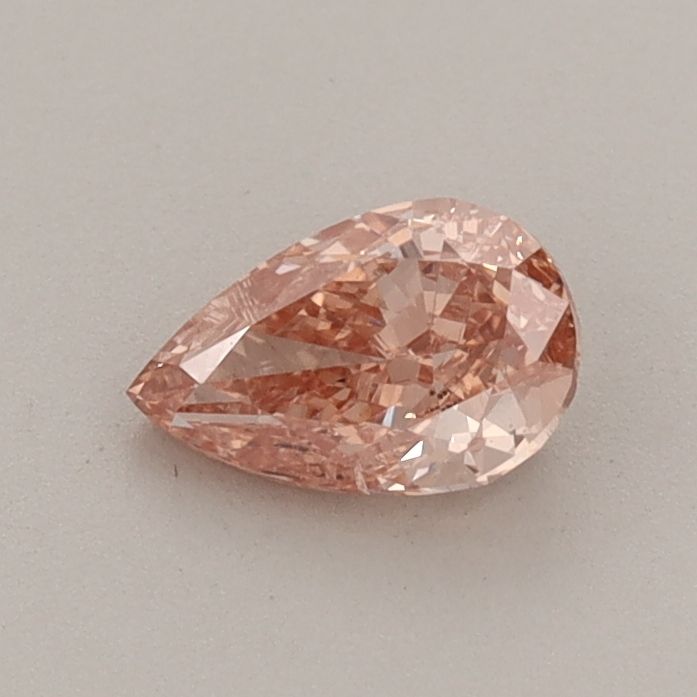 0.5 CT Fancy Orange Brown PEAR