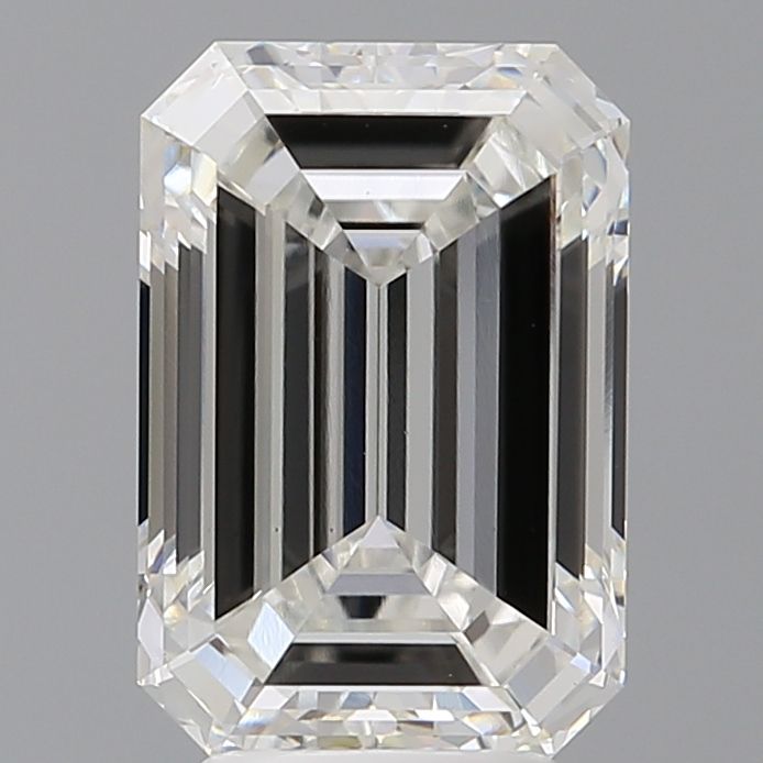4.57 ct. emerald Lab Grown Diamond front image