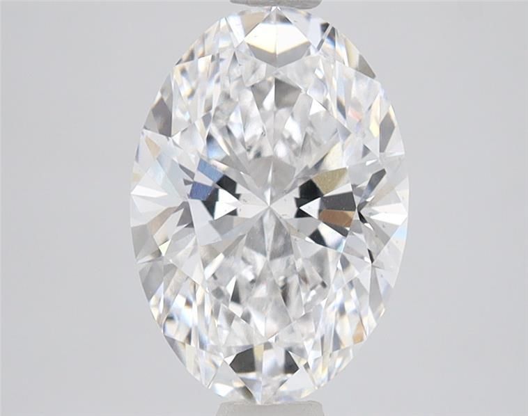 2.09 ct. oval Lab Grown Diamond front image