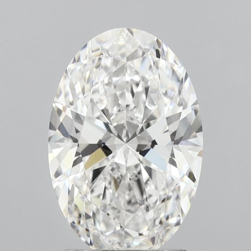 2.53 ct. oval Lab Grown Diamond front image