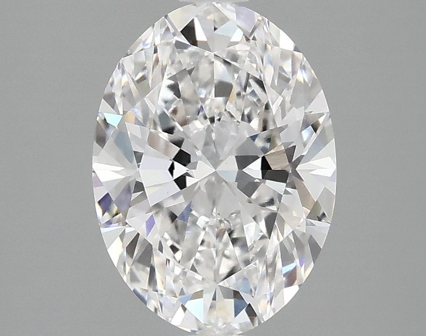 2.10 ct. oval Lab Grown Diamond front image