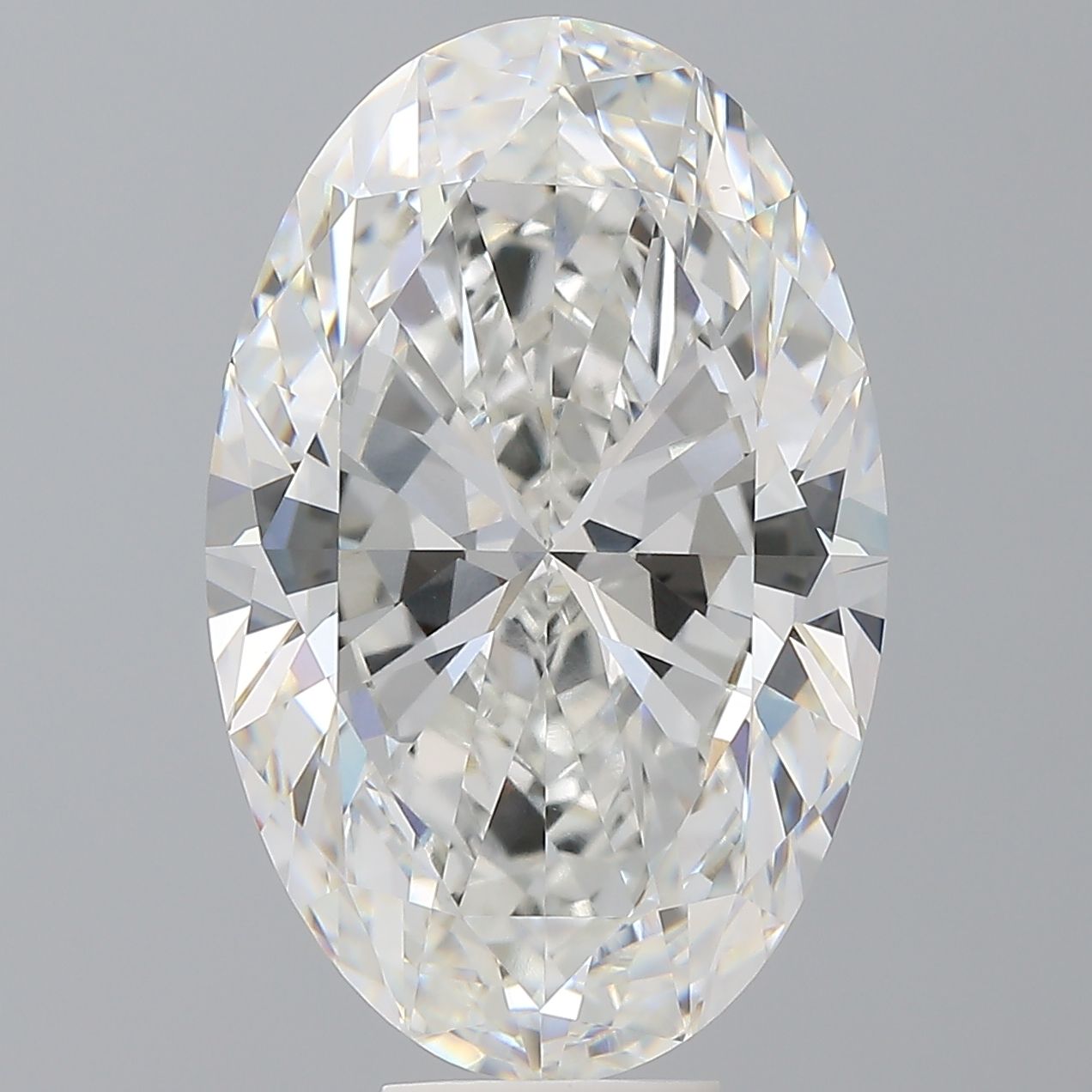 10.57 ct. oval Lab Grown Diamond front image