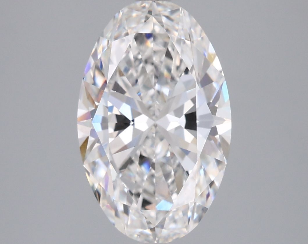 3.02 ct. oval Lab Grown Diamond front image