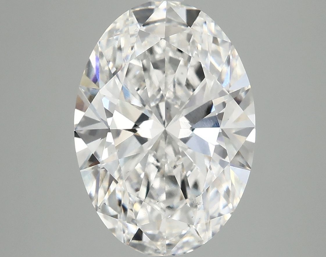 4.09 ct. oval Lab Grown Diamond front image