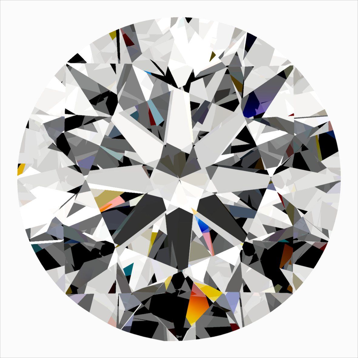 0.32 ct Round diamond