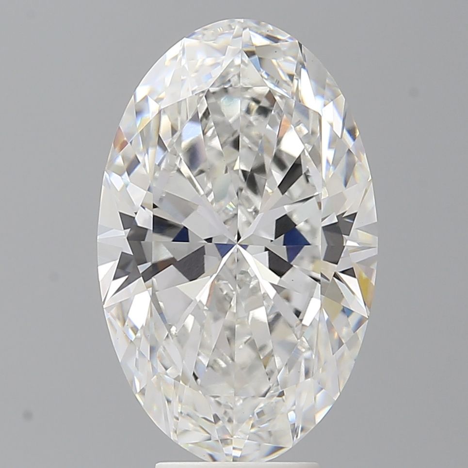 6.60 ct. oval Lab Grown Diamond front image