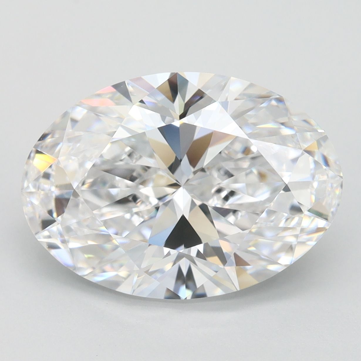 4.19 ct. oval Lab Grown Diamond front image