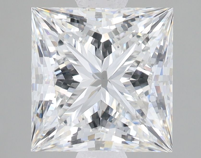 3.08 ct. princess Lab Grown Diamond front image