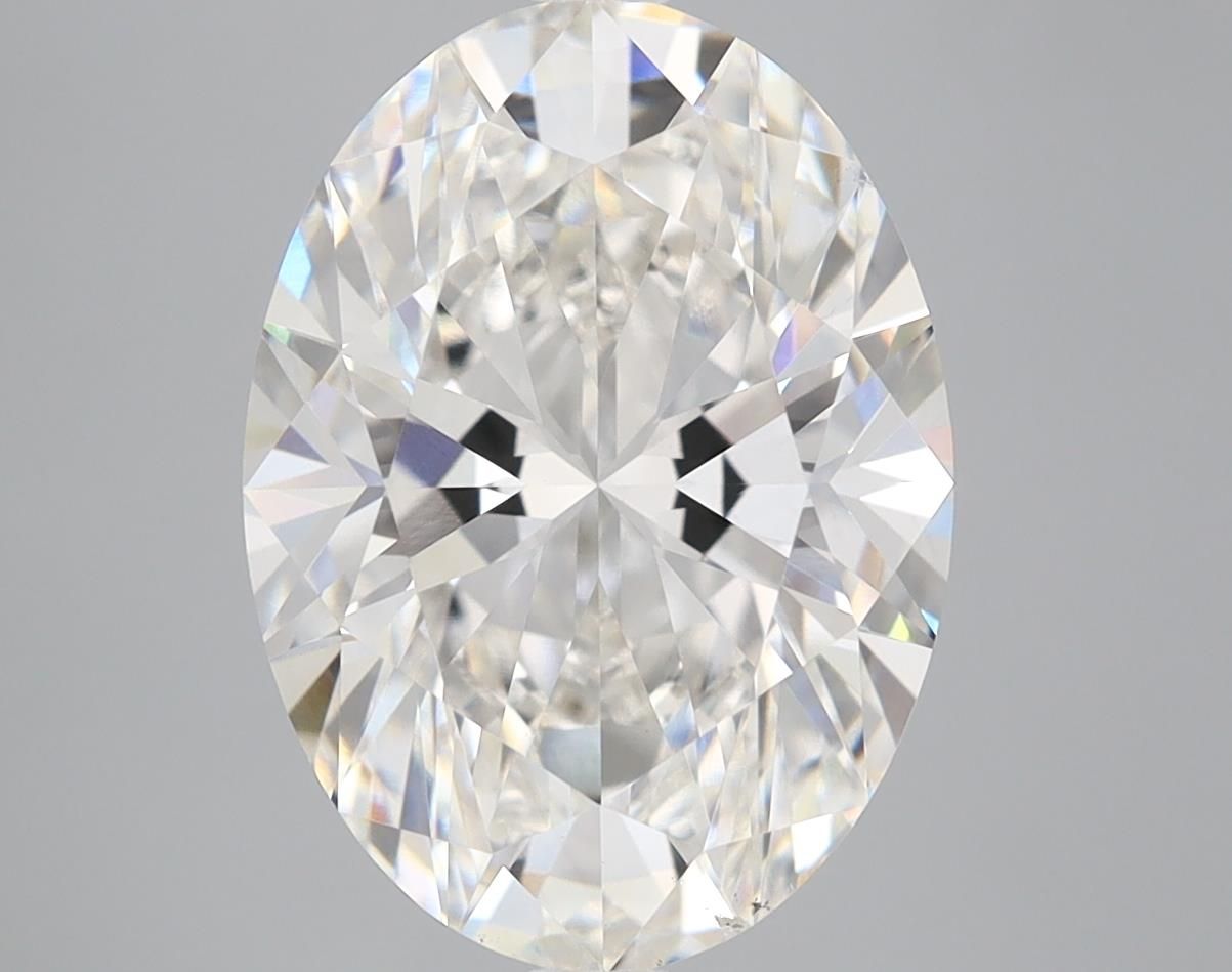 5.06 ct. oval Lab Grown Diamond front image