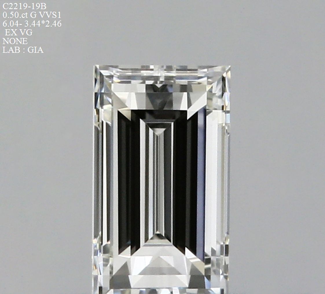 0.5 ct Baguette Diamond