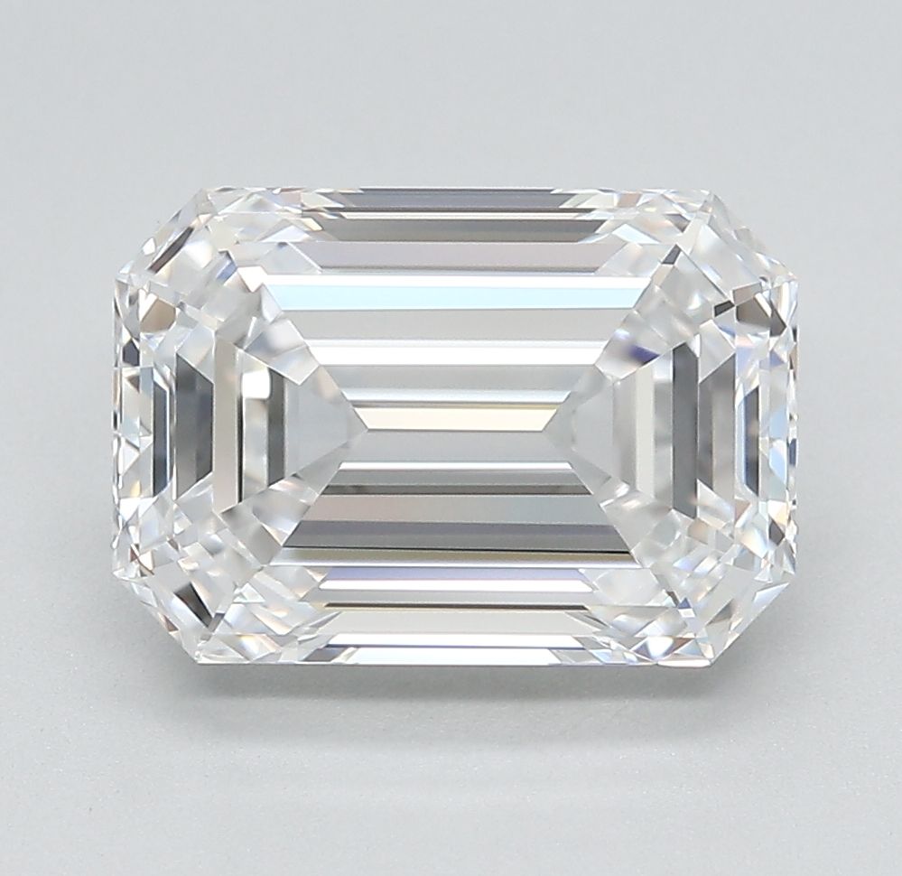3.96 ct. emerald Lab Grown Diamond front image