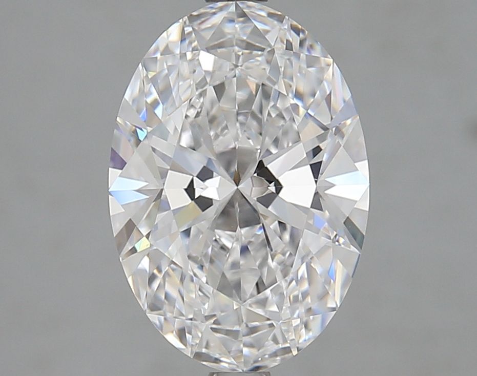 3.03 ct. oval Lab Grown Diamond front image