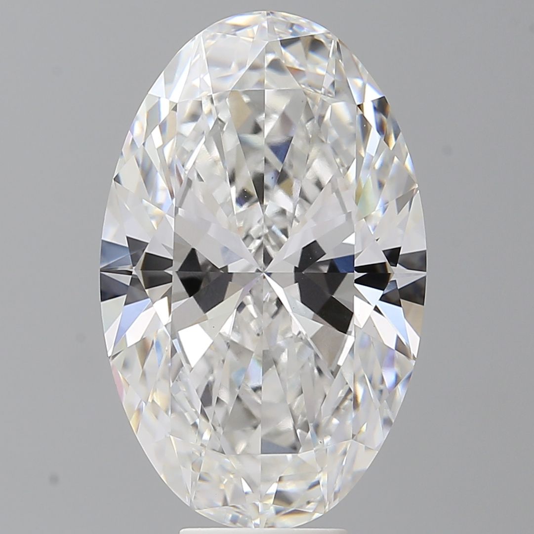 9.55 ct. oval Lab Grown Diamond front image
