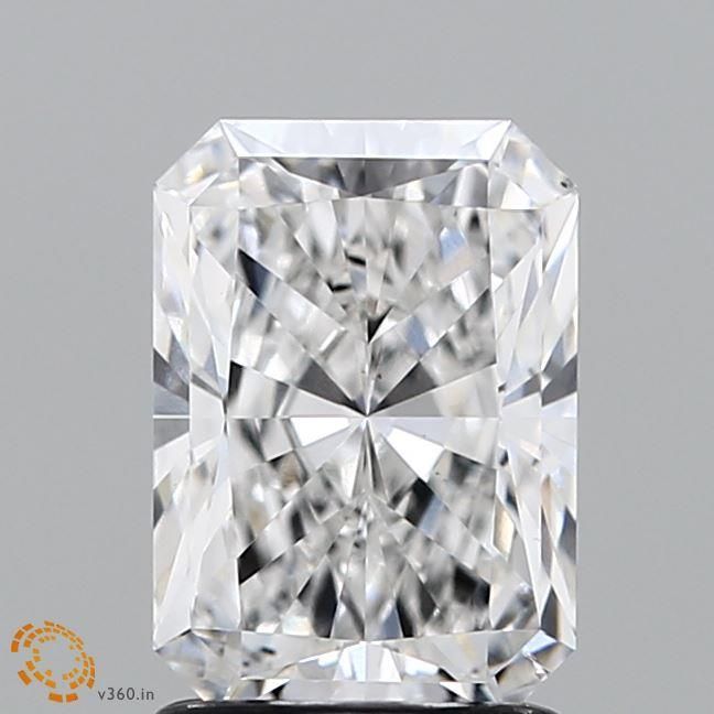 1.79 ct. radiant Lab Grown Diamond front image