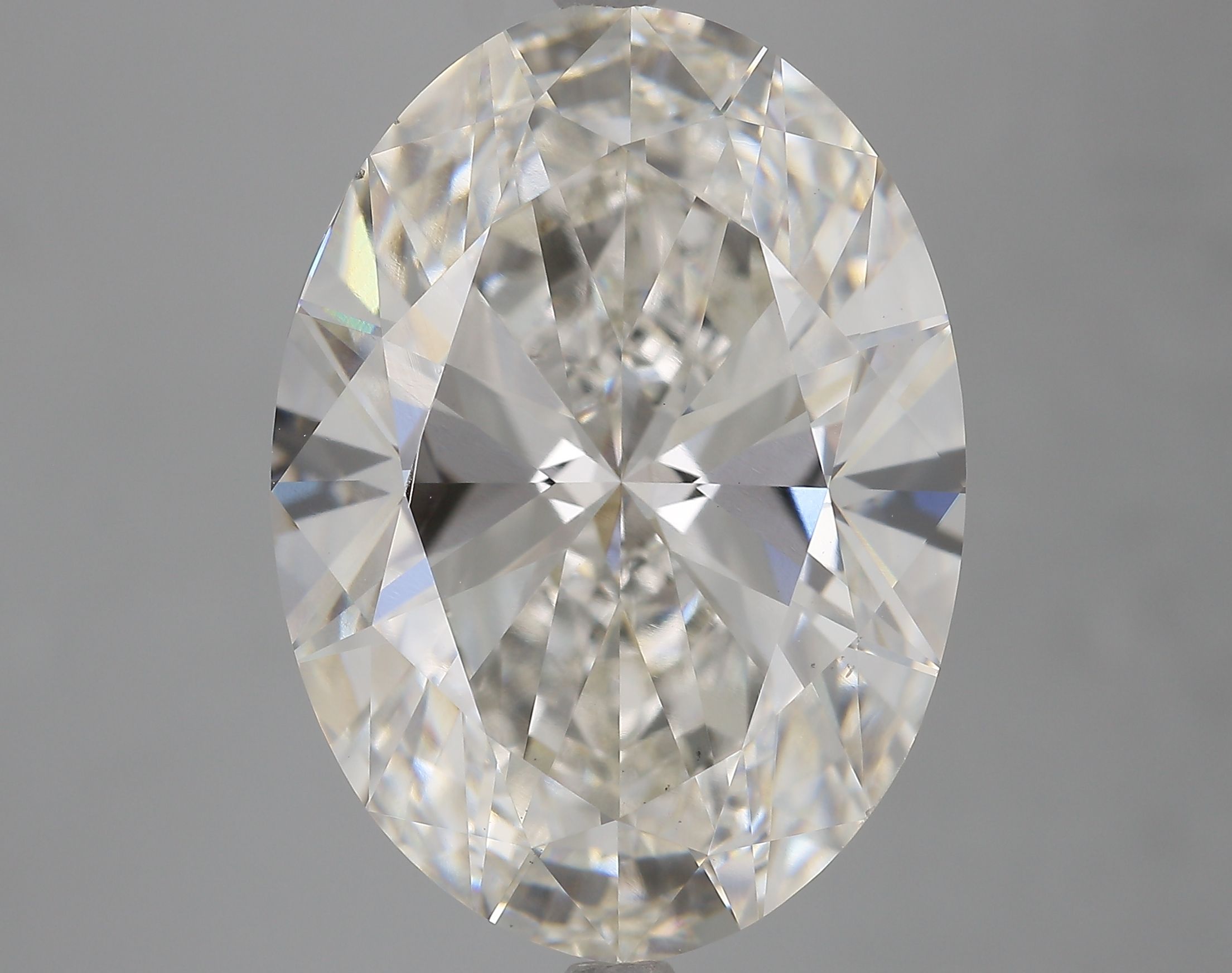 9.98 ct. oval Lab Grown Diamond front image
